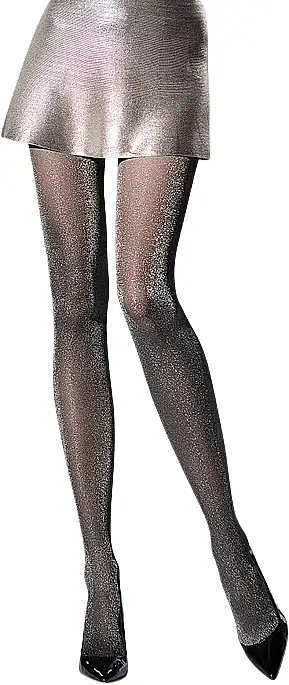 30 Denier Tights, nero/sølv 33730147